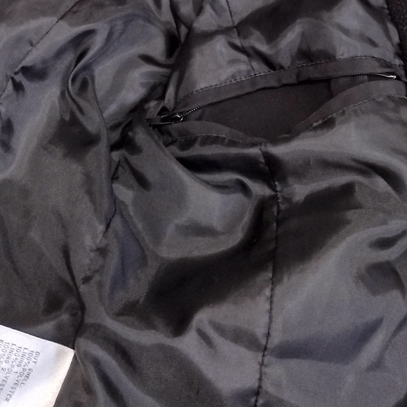 Larry Levine Sport Women's Small Black Quilted Hooded Zippered Jacket - Picture 14 of 14